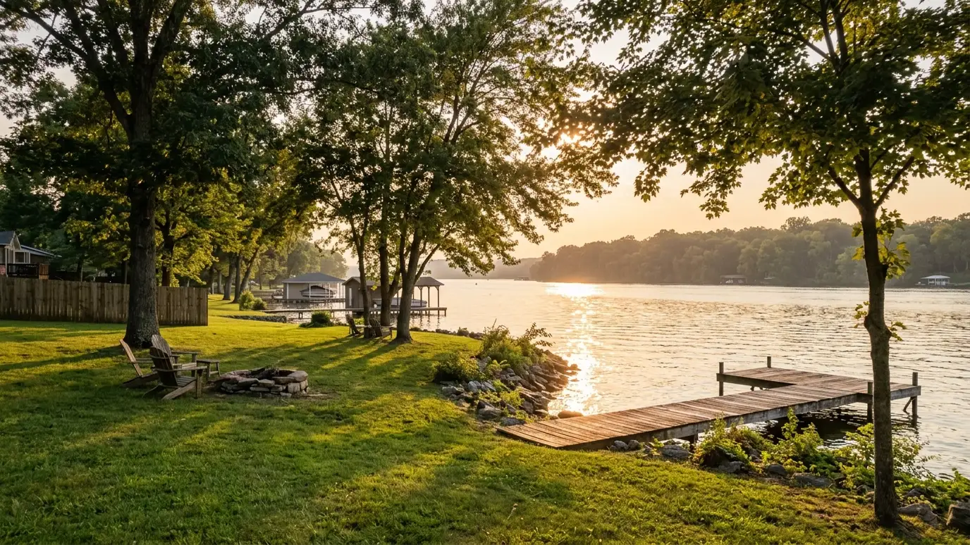 Lawns and neighborhoods in Hendersonville, Tennessee