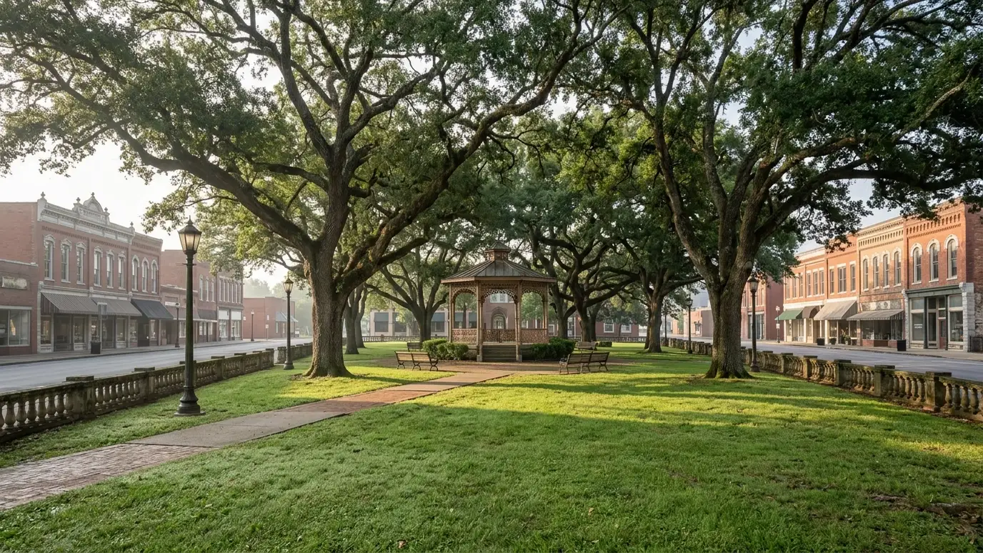 Lawns and neighborhoods in Lebanon, Tennessee