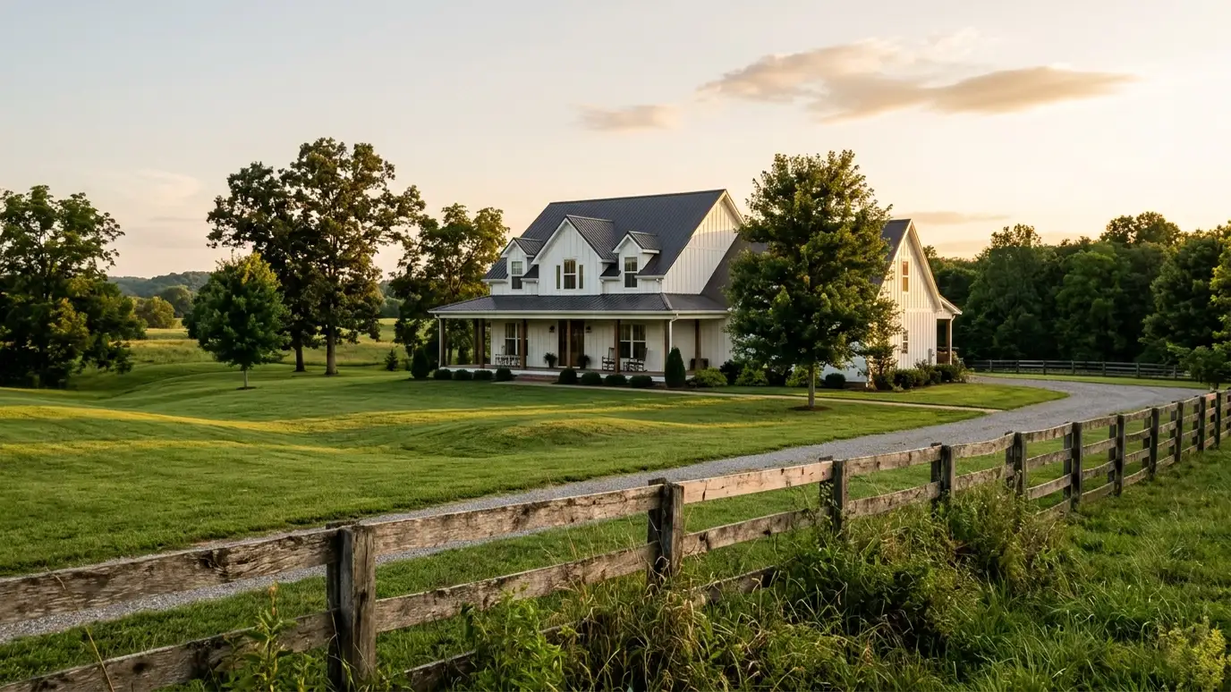 Lawns and neighborhoods in Nolensville, Tennessee