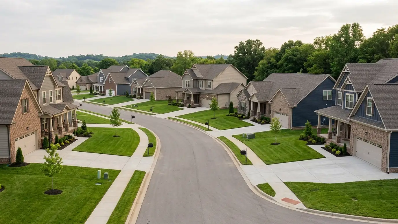 A neighborhood in White House, Tennessee