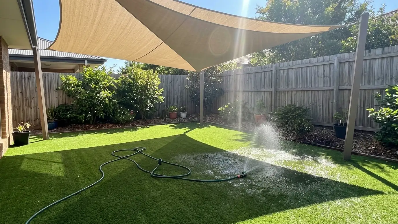 Does Artificial Turf Get Hot? Summer Heat and How to Handle It | Music City Sod Does Artificial Turf Get Hot? Summer Heat and How to Handle It
