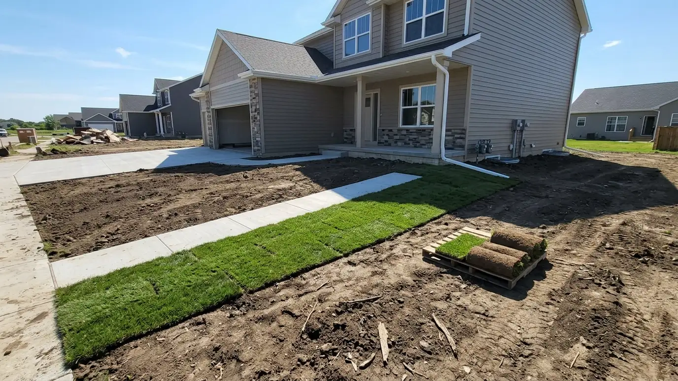 Lawns for New Construction explained for Nashville and Middle Tennessee