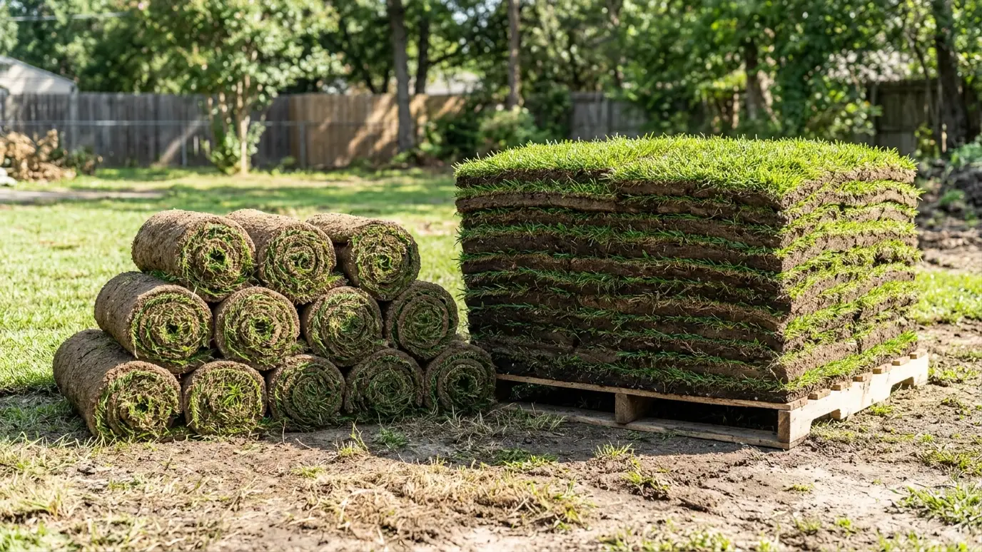 Sod Pallets, Rolls and Slabs Guide explained for Nashville and Middle Tennessee