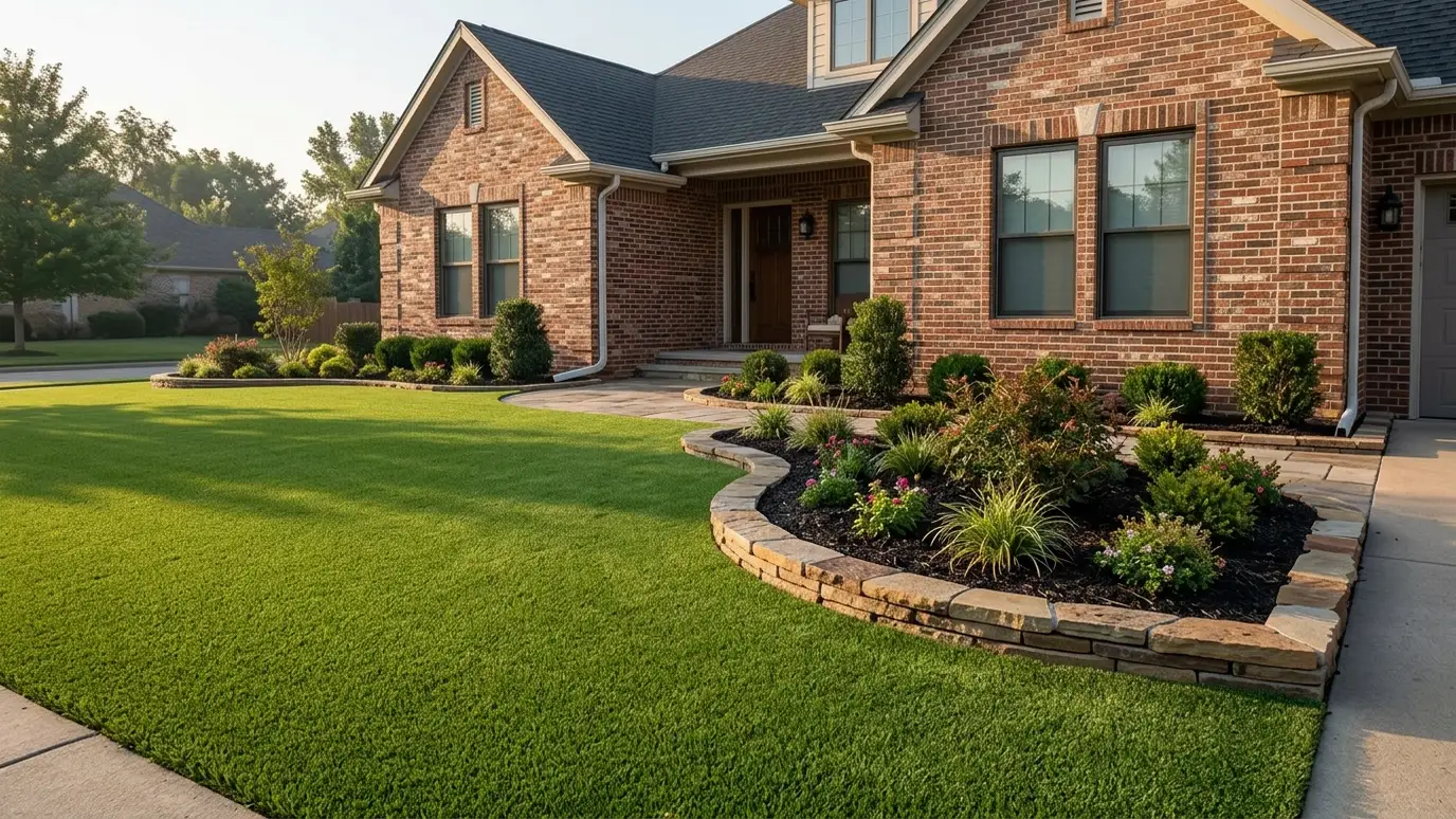 Front Yard Artificial Turf | Music City Sod Front Yard Artificial Turf in Nashville and Middle Tennessee