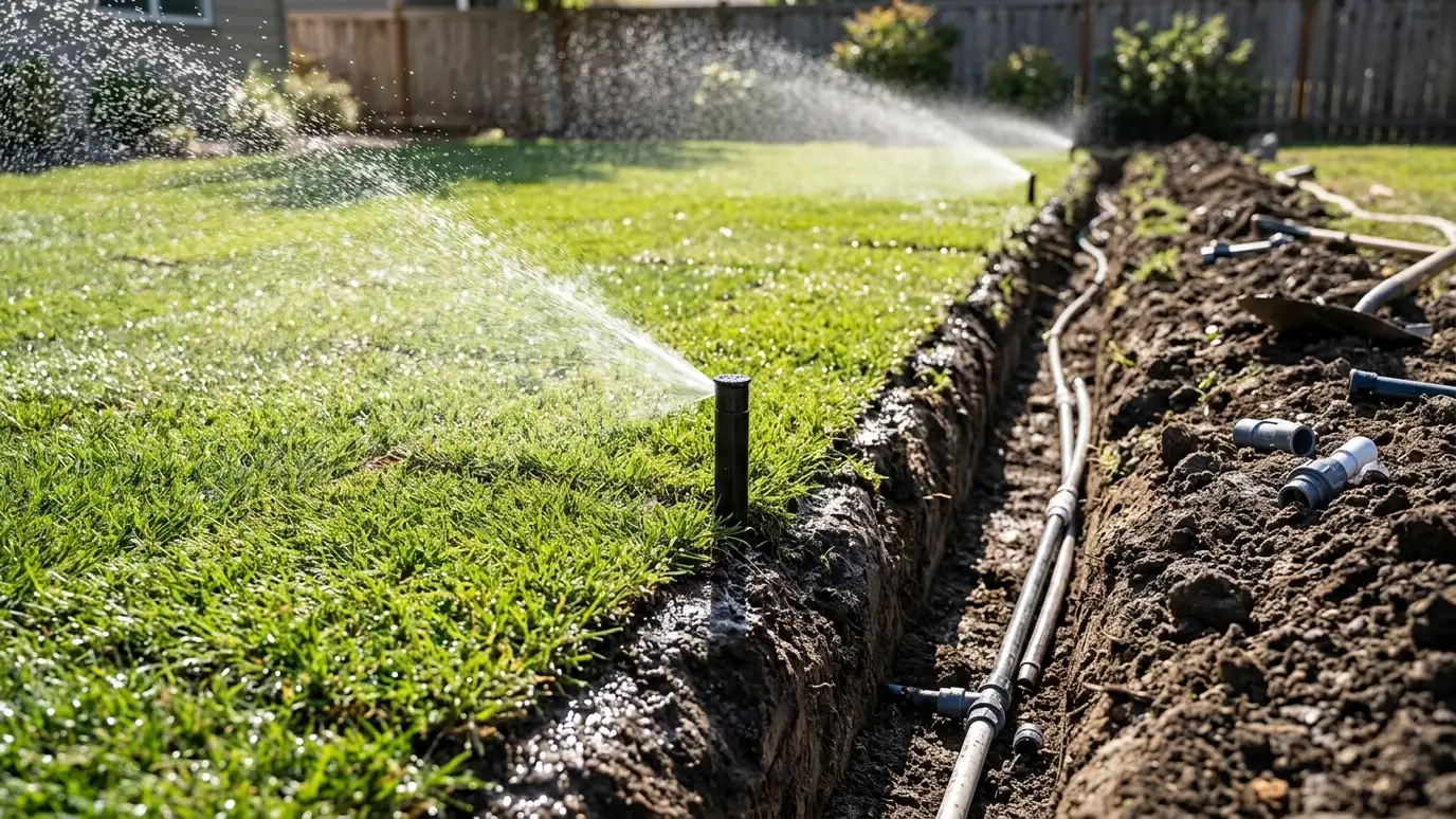 Irrigation System Installation | Music City Sod Irrigation System Installation in Nashville and Middle Tennessee