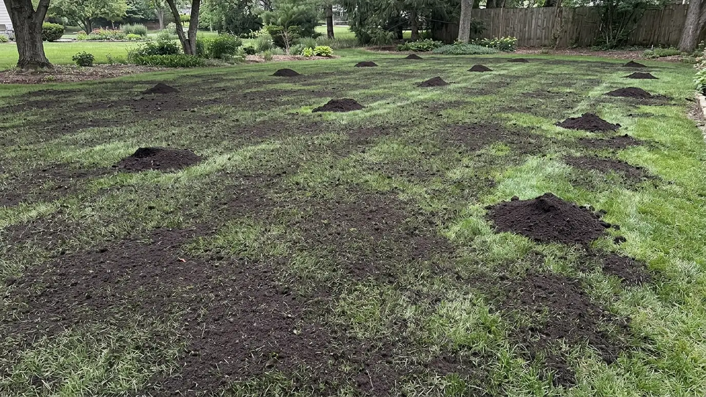 Lawn Leveling and Topdressing in Nashville and Middle Tennessee