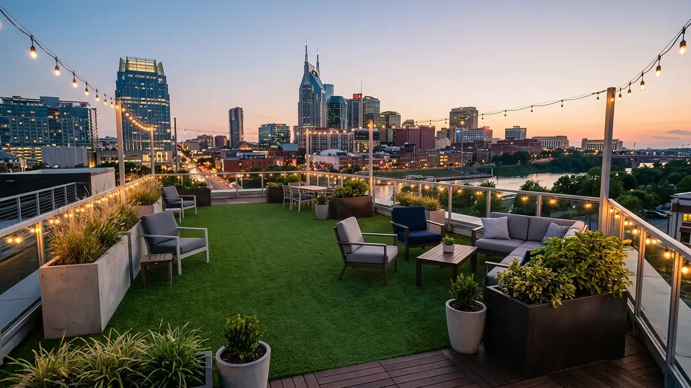 Rooftop and Balcony Turf in Nashville and Middle Tennessee