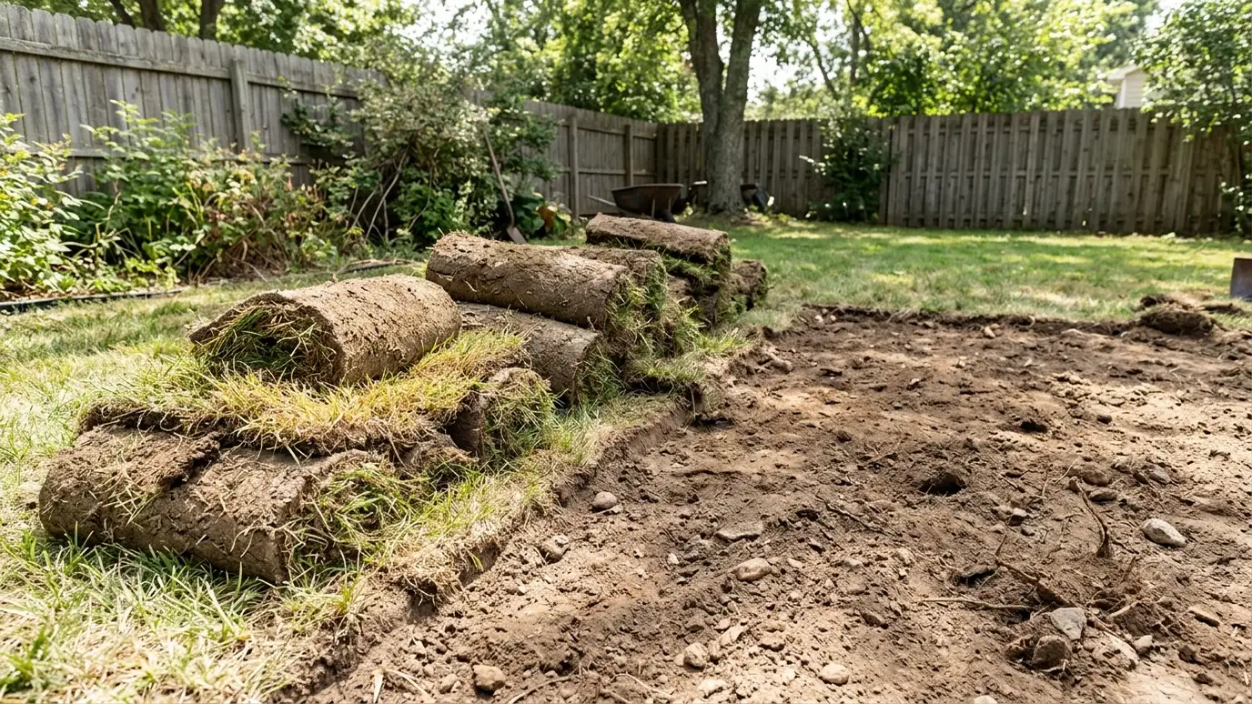 Sod Removal and Stripping in Nashville and Middle Tennessee