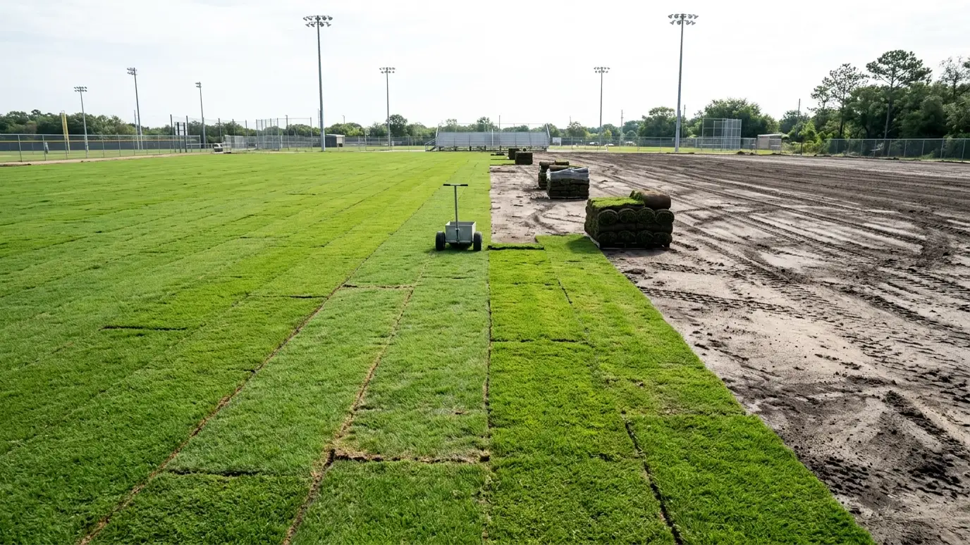 Sports Field Sod in Nashville and Middle Tennessee