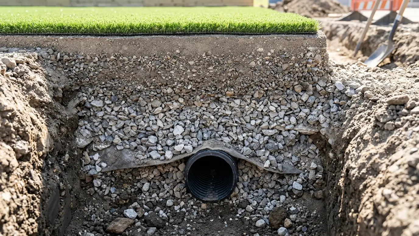 Turf Base Preparation and Drainage in Nashville and Middle Tennessee